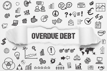 Sticker - overdue debt	
