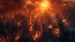 Gigantic blaze consumes acres of trees, stark reminder of the climate emergency