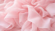 Pink Tulle Fabric.