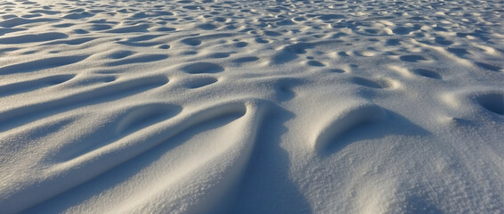 Sticker - Snow Covered Field