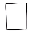  hand draw square frame