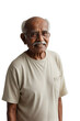 © PNG&Background Image - Aged Indian man wearing casual clothes, smiling and looking at the camera, isolated, transparent background, no background. PNG.