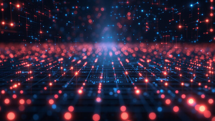 Binary code data stream.

