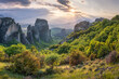 © JCB - Meteora rock formation at sunset, Kalambaka, Greece