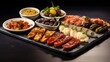 A plate of delectable tapas with a variety of flavors and textures
