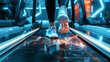 © AI artistic beauty - Integrating machine learning algorithms into treadmills to analyze gait patterns and detect potential injury risks, providing suggestions for corrective exercises.