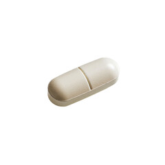 Pain Reliever Tablet on Transparent Background