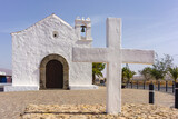 Fototapeta Krajobraz - Kleine Kirche in Llanos de la Concepción auf der Insel Fuerteventuara, Kanarische Inseln