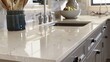 © Serhii - Quartz Counter Tops for Your Stylish Kitchen and Bathroom Surfaces. Stunning Stone Worktop Choices to Transform Your Home