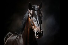 Thoroughbred Horse's Majestic Presence
