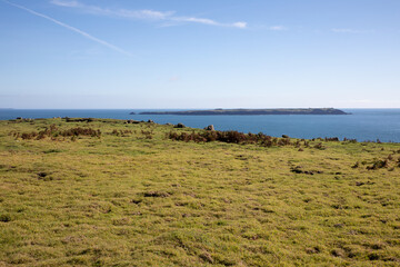 cliff view of sea