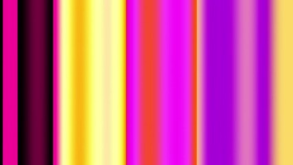 Leinwandbilder - Looping video colorful vertical lines rotate. Abstract 3D render 4k