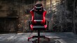 Dynamic gaming chair with lumbar support and built-in speakers