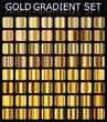 © Daken Design - Metal gold gradient color set