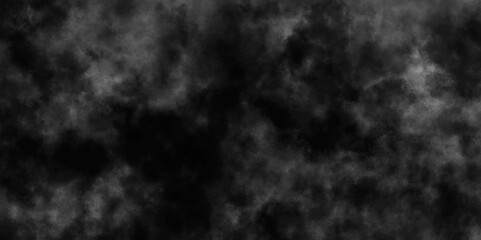 Wall Mural - abstract design with black background and white color smoke fog on isolated . marble texture backgro