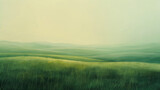 Fototapeta  - 草原の深緑とライトイエローのグラデーション背景