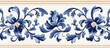 © Lasvu - Italian ceramic pattern design seamless.