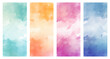 © Towhidul - soft watercolor banner, templet background set.