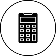 Canvas Print - Calculator Icon