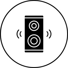 Wall Mural - Speaker Icon