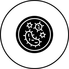 Sticker - Bacteria Icon