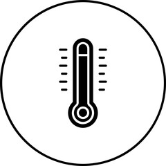 Sticker - Thermometer Icon