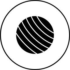 Sticker - Gym Ball Icon