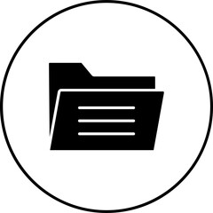 Sticker - Folder Icon