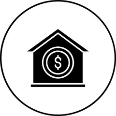 Sticker - Home Price Icon