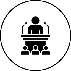 Poster - Speech Icon