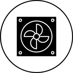 Poster - Car Fan Icon