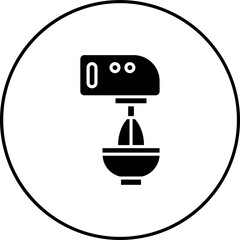 Sticker - Mixer Icon