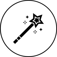 Poster - Magic wand Icon