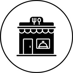 Sticker - Restaurant Icon