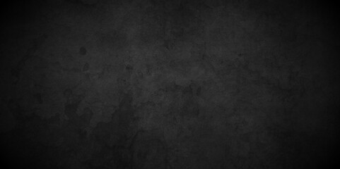 Abstract concrete stone wall. dark texture black stone concrete grunge texture and backdrop background. retro grunge anthracite panorama. Panorama dark black canvas slate background or texture.