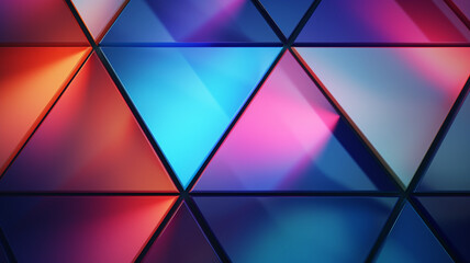 Wall Mural - Abstract Triangle Background.- Modern Frame Contemporary concept