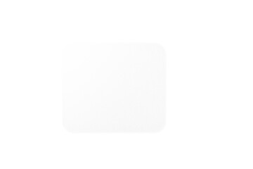 Aufkleber - Transparent glassmorphism card with transparent glass frame PNG. Realistic Frosted glass morphism effect with blurred abstract gradient rectangle shape.