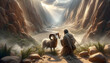 Abraham Encountered a Ram for Sacrifice. 