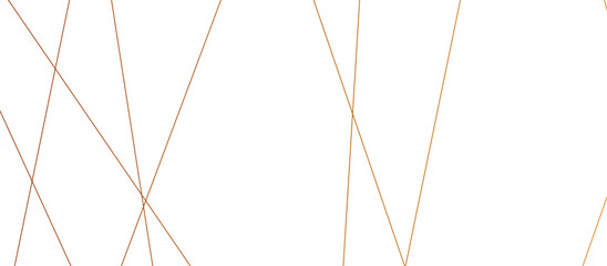 Random chaotic lines abstract geometric pattern. vector textrue 3d illustration. geometric design created using light gold digital net web line tecnology. white color in backdrop.
