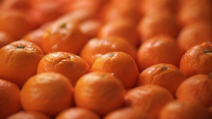 Canvas Print - close up of orange