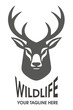 Deer wild logo icon 004
