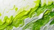 abstract texture green chartreuse color blending into white color. generative AI