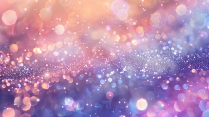Wall Mural - a colorful background with many small dots of different colors. the background is a mix of pink and 