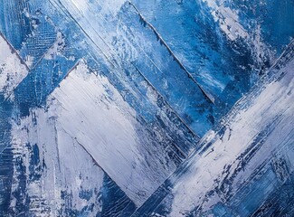 Wall Mural - Grunge blue wallpaper