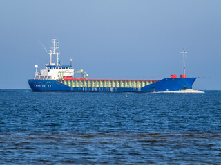 Canvas Print - Container Schiff