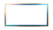 © Uncle-Ice - Abstract blue picture frame with blue border