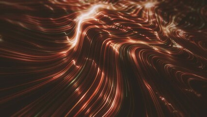 Wall Mural - abstract streaming lines background/ animation of an abstract background of flowing and streaming li