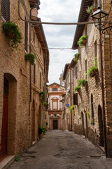  Historic buildings of Bevagna, Umbria, Italy