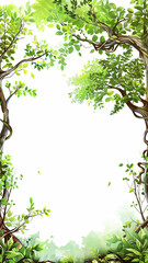 Wall Mural - Arbor Day Background