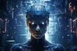 Cybernetic intelligence awakening within a labyrinth of smart circuits